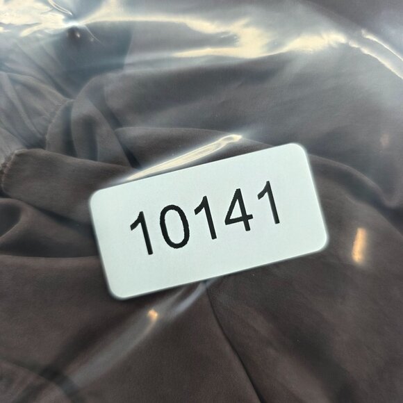 Womens Vintage Outbrook Brown 100% Silk 2 Piece Jacket & Pant Set Outfit Size S - Picture 14 of 14